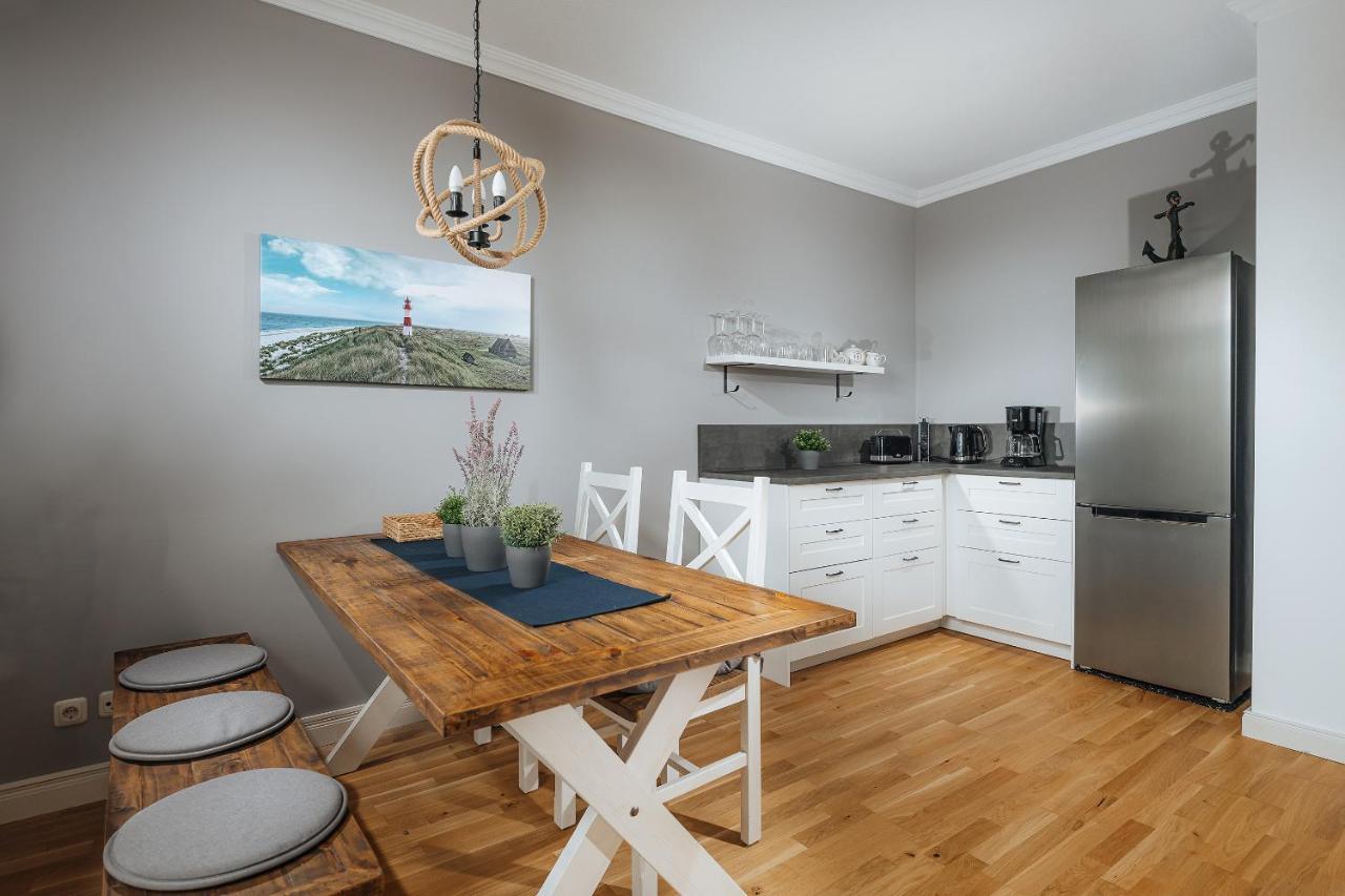Grosse Koje Mit Terrasse Διαμέρισμα Ρόστοκ Εξωτερικό φωτογραφία